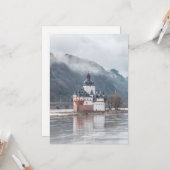 Pfalzgrafenstein城 – ドイツ カード (正面/裏面インサイチュ)