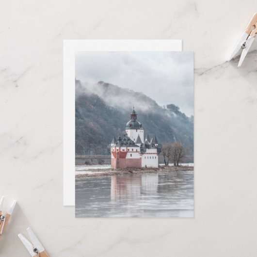 Pfalzgrafenstein城 – ドイツ カード (正面/裏面インサイチュ)