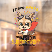 PFAPAスーパーパワー窓/壁シール ウィンドウサイン (シート2)