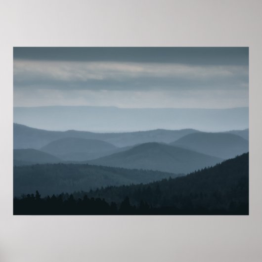 Pfelzerwaldドイツ風景写真 ポスター (正面)