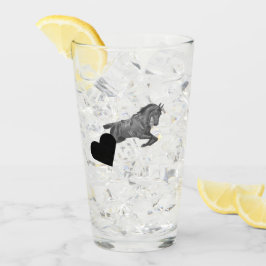 Pferd – Horse neon-pink タンブラーグラス