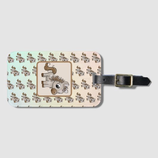 Pferdchen iPhone ラゲッジタグ (正面横)