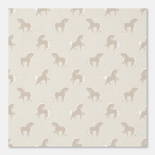 Pferde creme beige 壁紙 (正面)
