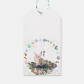 Pferde Geschenkanhänger Weihnachtsmotiv ギフトタグ (裏面)