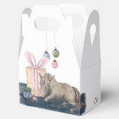 Pferde- Geschenkbox- Weihnachtsmotiv mit Pferd フェイバーボックス (オープン)