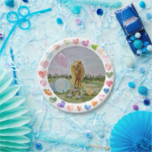 Pferde- Kindergeburtstags-Pappteller, Luftballons  ペーパープレート (パーティー)