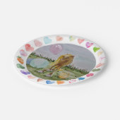 Pferde- Kindergeburtstags-Pappteller, Luftballons  ペーパープレート (アングル)