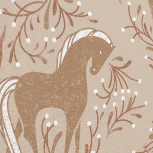 Pferde mit floral Elementen 壁紙 (縫い目)