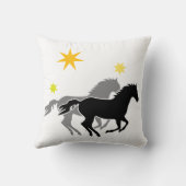 Pferde und Sterne | Horses and Stars クッション (裏面)