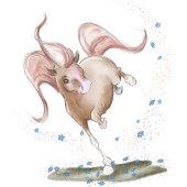 Pferdegeschenkanhänger, Kindergeburtstag, Pferd, フェイバータグ