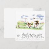 Pferdekarte – Grusskarte für Pferdeliebhaber シーズンカード (正面/裏面)