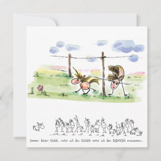 Pferdekarte – Grusskarte für Pferdeliebhaber シーズンカード