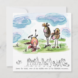 Pferdekarte, lustige Karte für Pferdeliebhaber シーズンカード