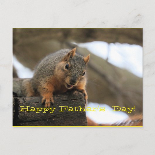 Pfft Happy Father's day card ポストカード (正面)