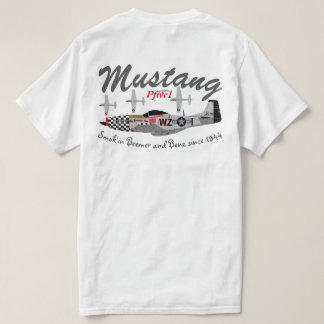 Pfive1 P-51のムスタング1944年 Tシャツ