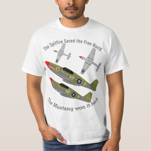 Pfive1 P-51の勝者 Tシャツ (正面)