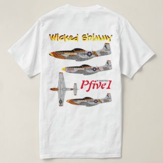 Pfive1 P-51の"悪賢い異常震動" ANG Tシャツ