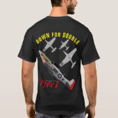Pfive1 P-51D "倍のために" Tシャツ (裏面)