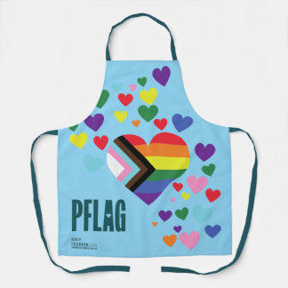 PFLAGオールオーバープリントエプロン(淡色背景用) エプロン