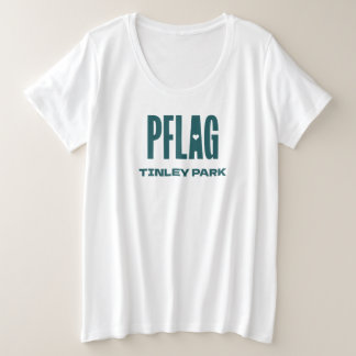 PFLAGティンリーパークプラスサイズウィメンズシャツ プラスサイズTシャツ