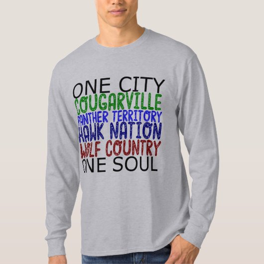 Pflugerville強いHSのプライド Tシャツ (正面)