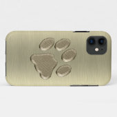 Pfötchen gold *-* Case-Mate iPhoneケース (裏面(横))