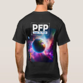 PFPロゴのTシャツは色のオプションが多い！ Tシャツ (裏面)