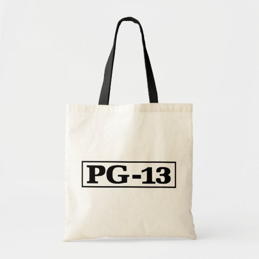 PG-13 トートバッグ (正面)