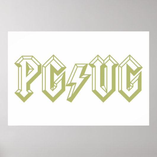 PG/VG緑 ポスター (正面)