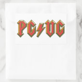 PG/VG 長方形シール (バッグ)