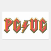 PG/VG 長方形シール (正面)