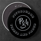 Pghインツァー収集可能ヴィンテージ衣料鋼メタル 缶バッジ