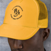 PGHスチールシティバラ生まれヴィンテージトラック帽 キャップ