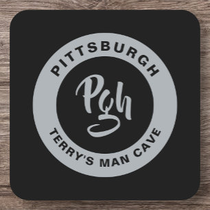 PGHスポーツインツァーカスタムバーウェアドリンク スクエアペーパーコースター