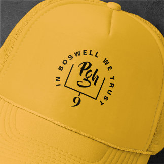 Pgh Boswell We Trust スチールシティ レトロパーカー キャップ
