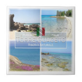 PGL009 TORRE GUACETO, Apulia，イタリア， タイル (正面)