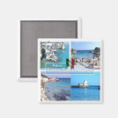 PGL013 TORRE SANT'ANDREA, SALENTO, Apulia冷蔵庫 マグネット (正面/裏面)