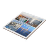 PGL018 GALLIPOLI, SALENTO, Apulia, タイル (側面)