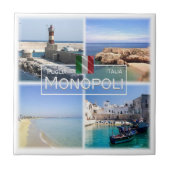 PGL019 MONPOLI, Apulia, Itay, タイル (正面)