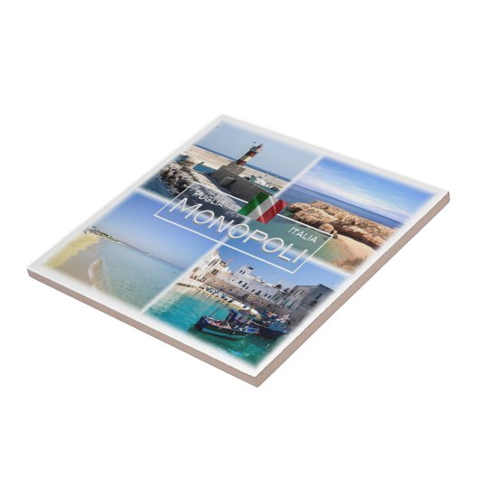 PGL019 MONPOLI, Apulia, Itay, タイル (側面)