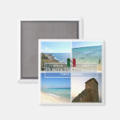 PGL022 PUNTA PROSCIUTTO, Apulia,冷蔵庫 マグネット (正面/裏面)