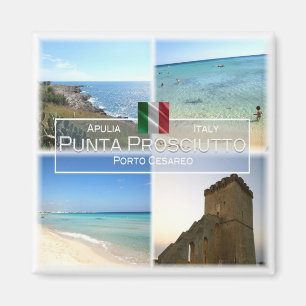 PGL022 PUNTA PROSCIUTTO, Apulia,冷蔵庫 マグネット