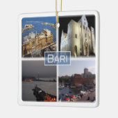 PGL023 BARI, Apulia,イタリア,ヨーロッパ, セラミックオーナメント (左)