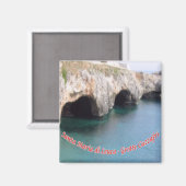 PGL028 SANTA MARIA DI LEUCA、Caves Cazazafri マグネット (正面/裏面)