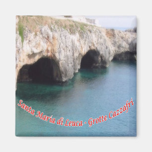 PGL028 SANTA MARIA DI LEUCA、Caves Cazazafri マグネット