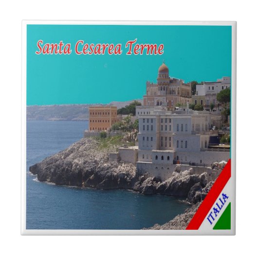 PGL029 SANTA CESAREA, SALENTO, Apulia, タイル (正面)