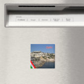 PGL033 CASTR0, SALENTO, Apulia,イタリア,冷蔵庫 マグネット (インサイチュ (食洗機))