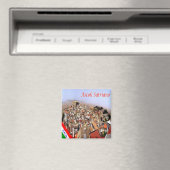 PGL040 ASCOLI SATRIANO, Apulia,イタリア,冷蔵庫 マグネット (インサイチュ (食洗機))
