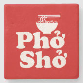 Phở Shở ストーンコースター (正面)