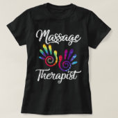 Phおもしろいマッサージセラピスト衣装ハンドセラピー Tシャツ (デザイン正面)